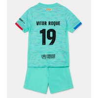 Barcelona Vitor Roque #19 Rezervni Dres za djecu 2023-24 Kratak Rukav (+ Kratke hlače)